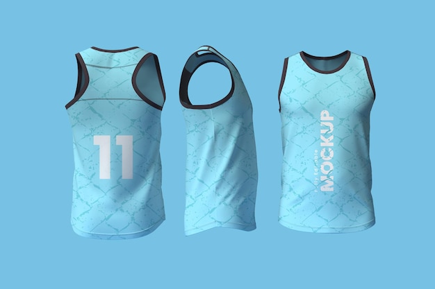 Mockup di maglia sportiva