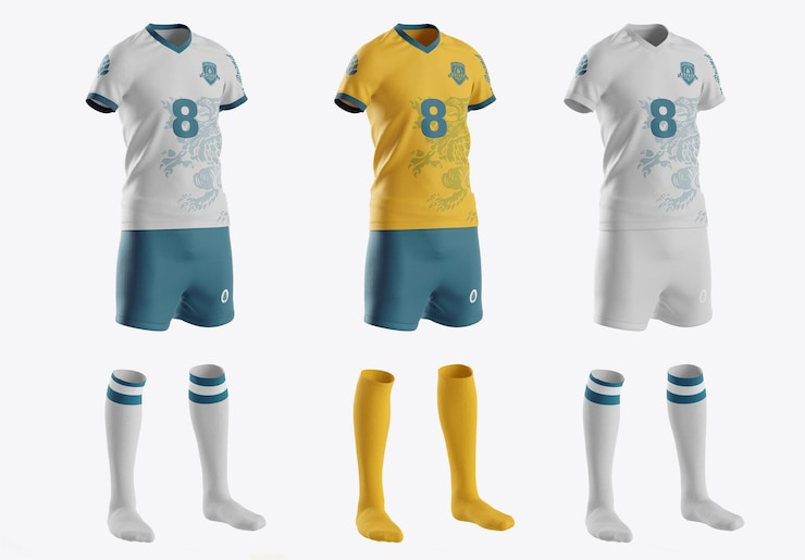 PSD mockup di maglietta da calcio