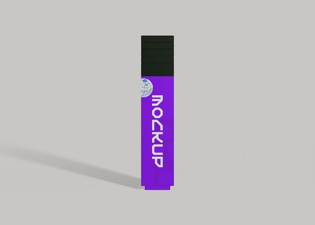 Mockup di marcatore permanente per il branding personalizzato