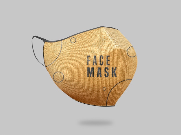 Mockup di maschera per il viso