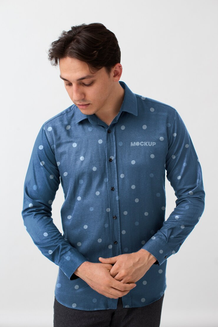 PSD mockup di mockup di camicia