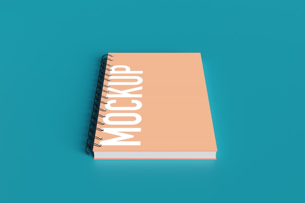 Mockup di notebook per creatore di scene
