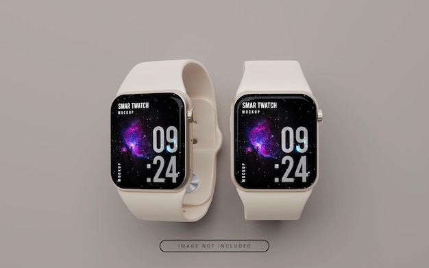 Mockup di orologio intelligente realistico
