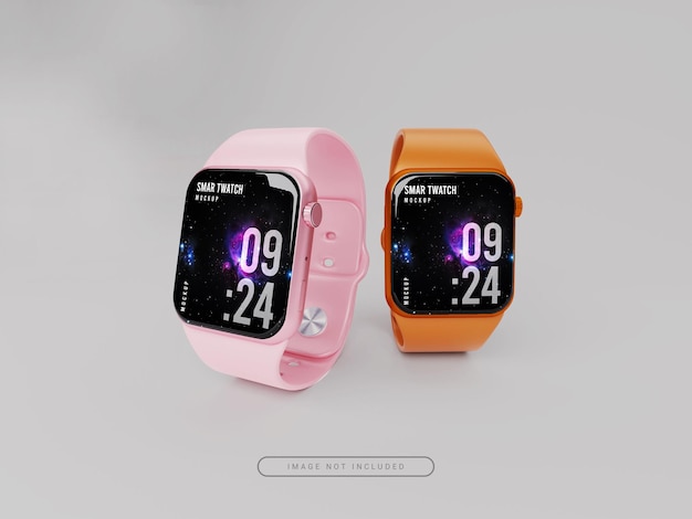 Mockup di orologio intelligente realistico