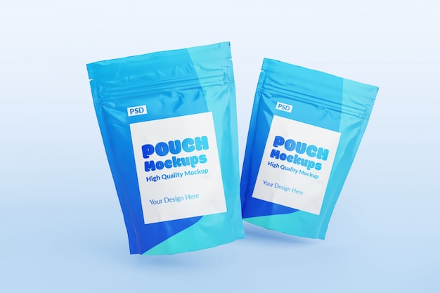 Mockup di packaging modificabile