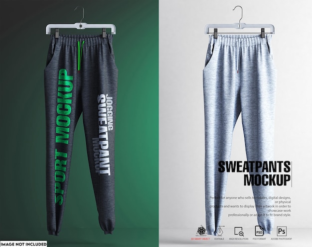 Mockup di pantaloni skinny Joggins