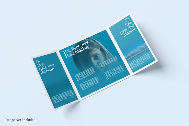 Mockup di piegatura del cancello DL