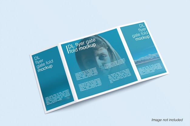 Mockup di piegatura del cancello DL