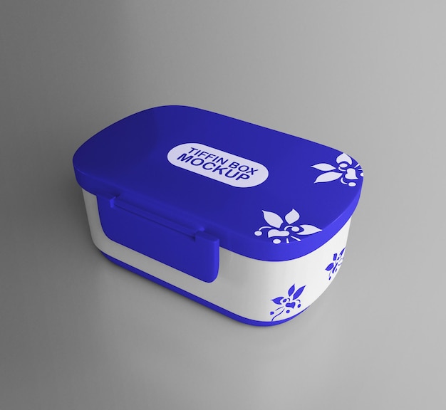 Mockup di plastica Tiffin Box