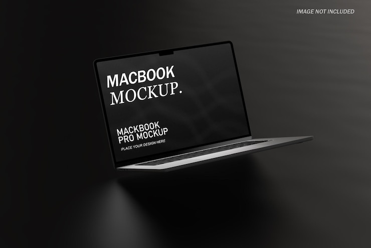 Mockup di portatile premium modificabile