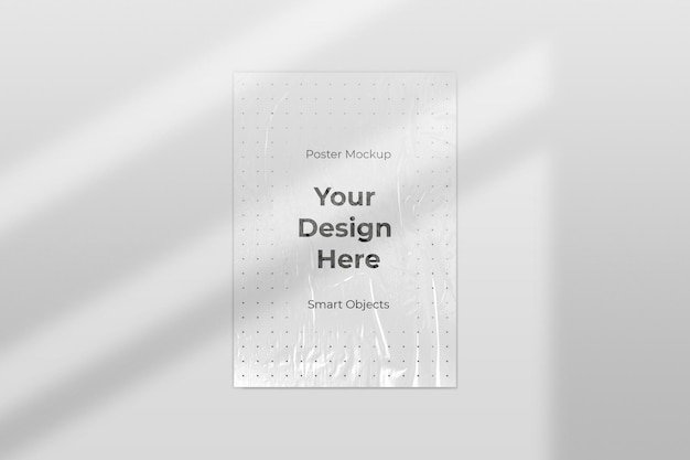 Mockup di poster da parete