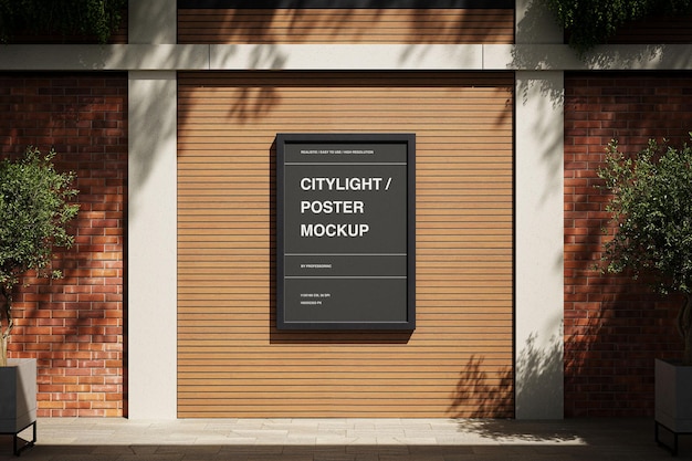 Mockup di poster