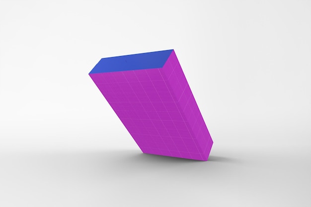 Mockup di scatola di cereali