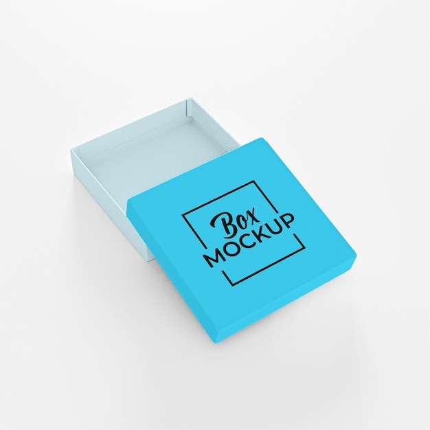 Mockup di scatola realistica 3D