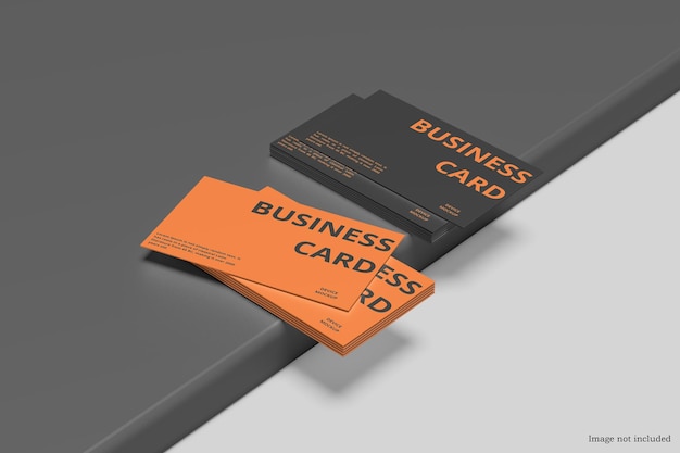 Mockup di schede da visita