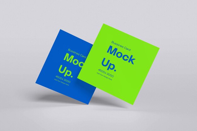 Mockup di schede da visita