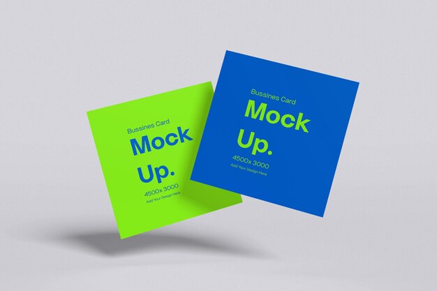 Mockup di schede da visita