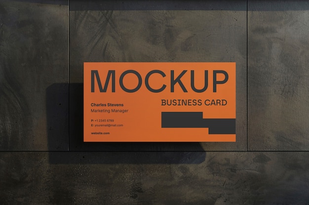 Mockup di schede da visita