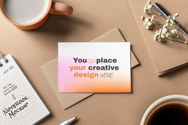 Mockup di schede da visita