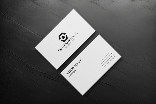Mockup di schede da visita
