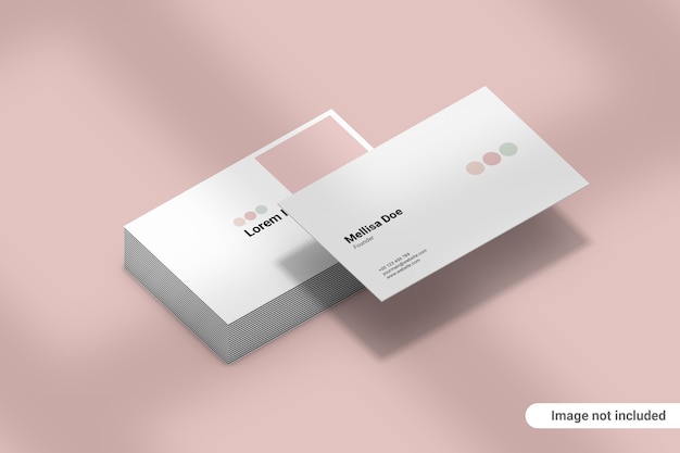 Mockup di schede da visita