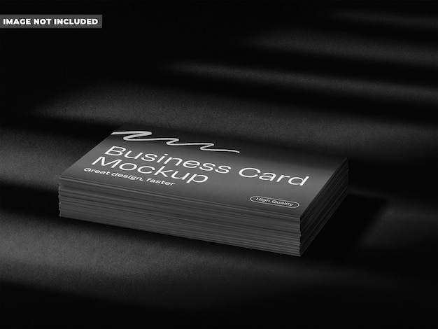 Mockup di schede da visita