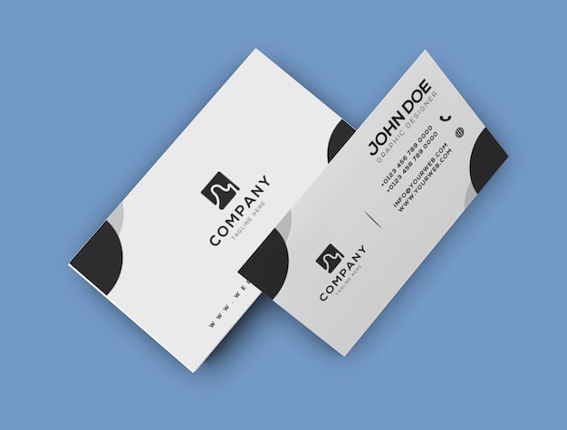Mockup di schede da visita