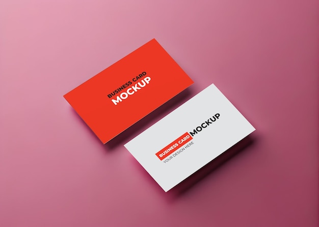 Mockup di schede da visita
