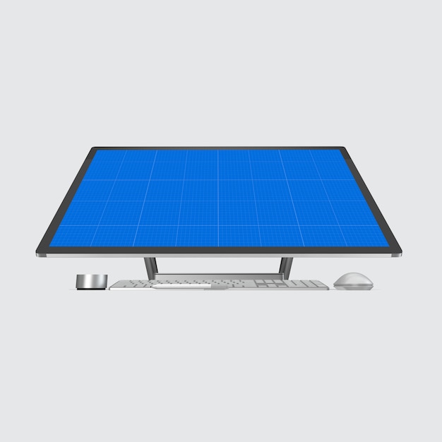Mockup di schermo del computer