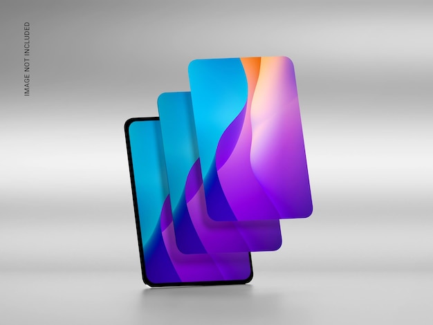 Mockup di schermo moderno per tablet I pad pro