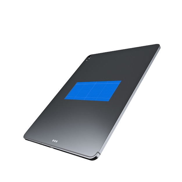 Mockup di Silver Tablet