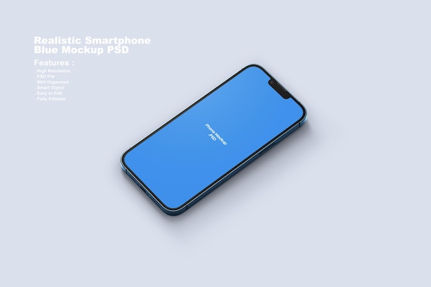 Mockup di smartphone premium realistico PSD Premium