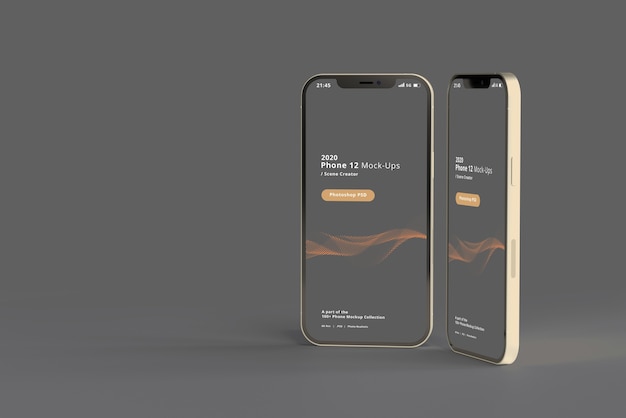 Mockup di smartphone
