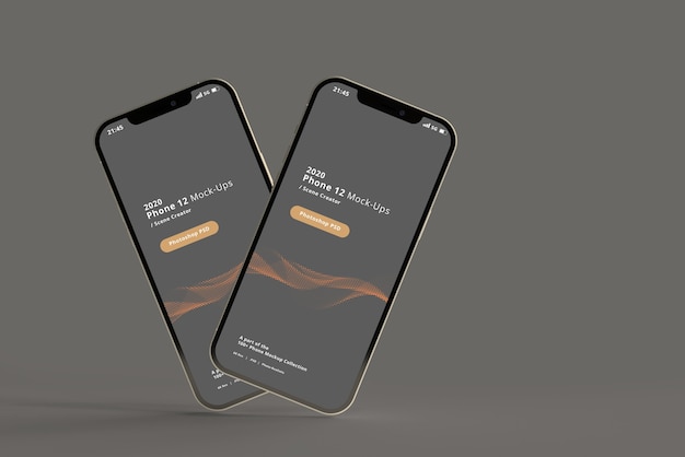 Mockup di smartphone