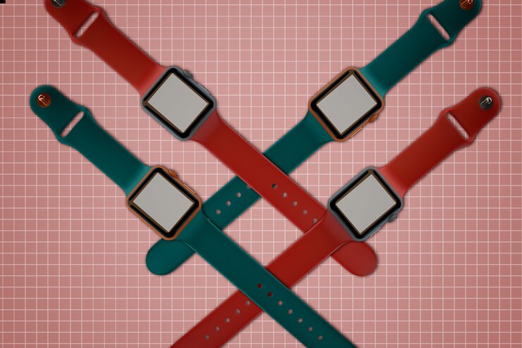 PSD mockup di smartwatch