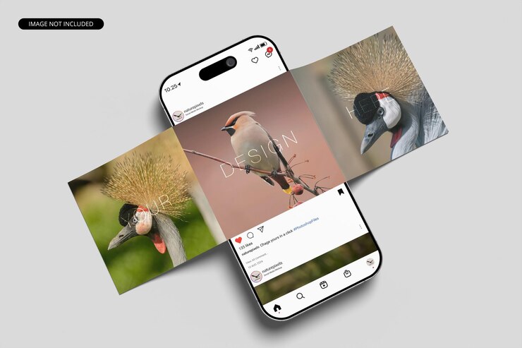 PSD mockup di social media