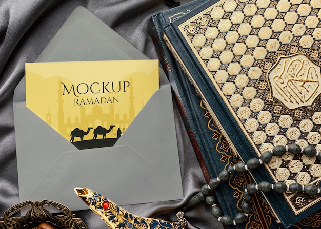 Mockup di stampa Ramadan