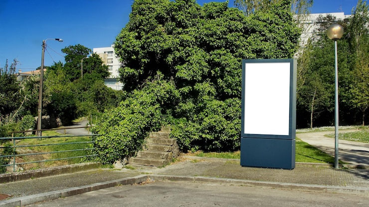 PSD mockup di street steps