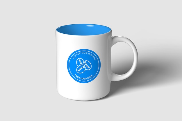 Mockup di tazza bianca