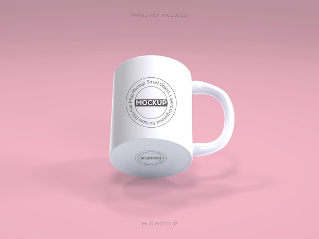 Mockup di tazza bianca