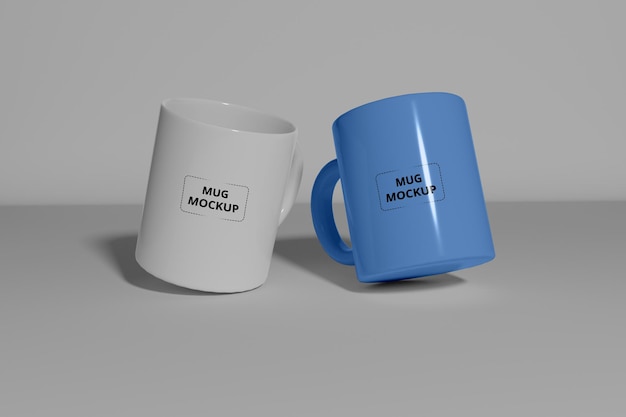 Mockup di tazza di caffè realistico premium psd