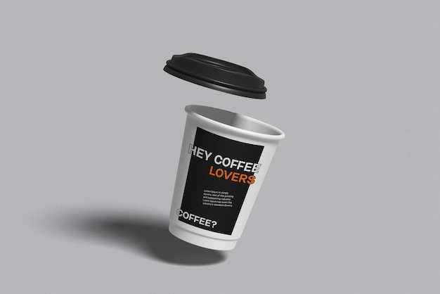 Mockup di tazza di caffè