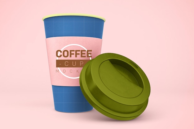 Mockup di tazza di caffè.