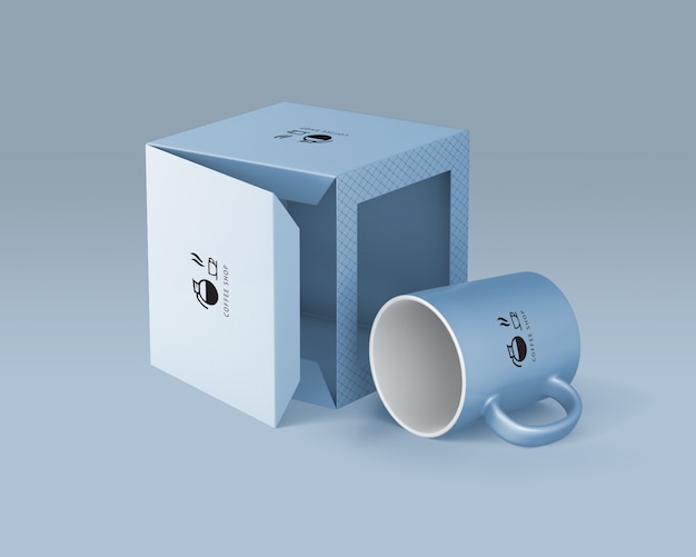 Mockup di tazza di caffè