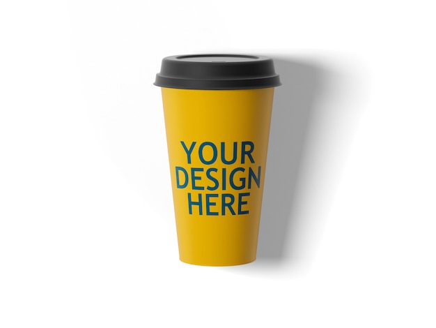 Mockup di tazza di caffè