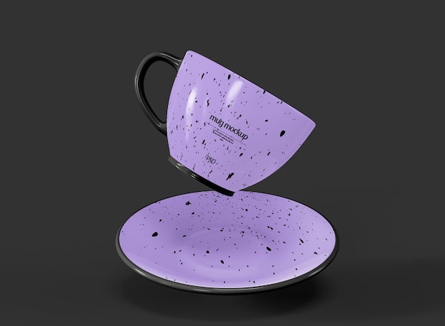 Mockup di tazza in ceramica