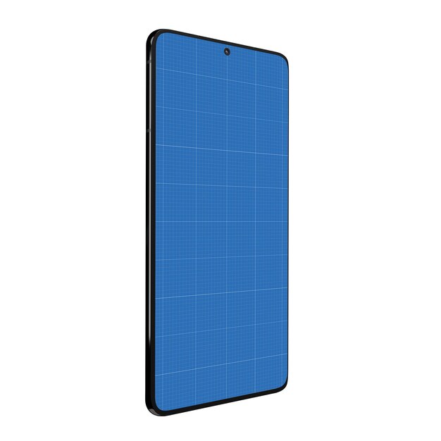 Mockup di telefoni intelligenti in argilla