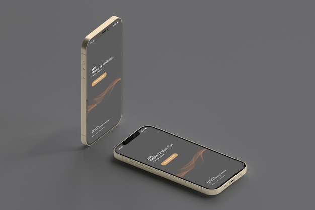Mockup di telefono intelligente