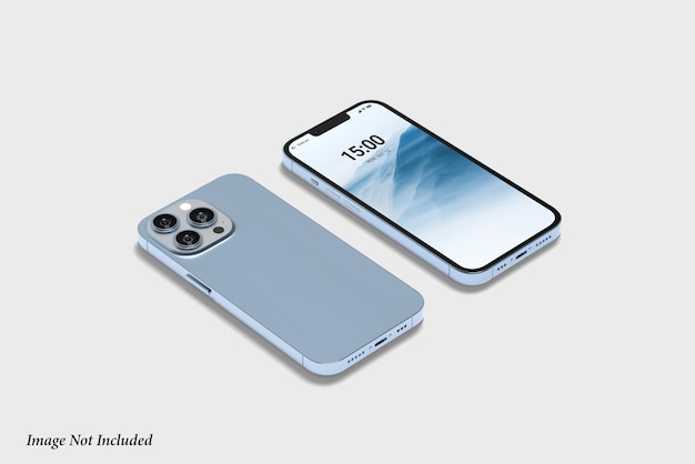 Mockup di telefono realistico Psd Premium