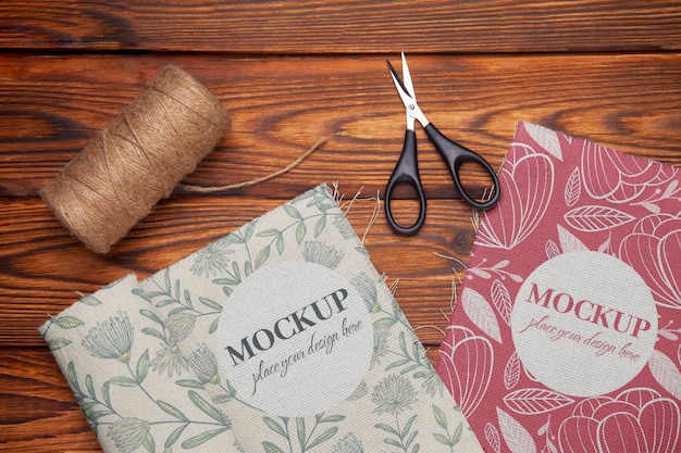 Mockup di tessuto